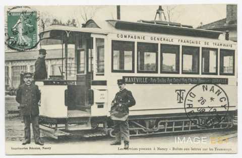Services postaux en tramway (Nancy)